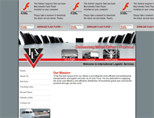 Tablet Screenshot of ilogistics.com